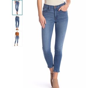 Madewell High Rise Skinny Crop Jeans - Size 27